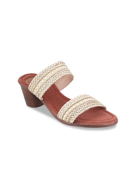 

Catwalk Women Beige Woven Design Sandals