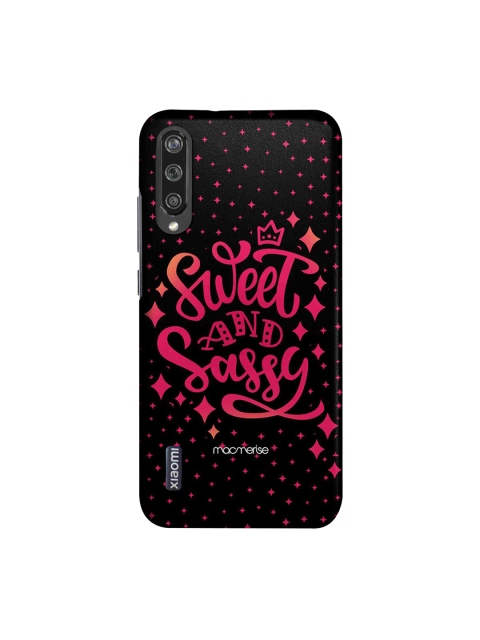 

macmerise Black & Pink Sweet & Sassy Printed Xiaomi Mi A3 Back Case