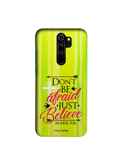 

macmerise Green & Red Macmerise Illustrations Just Believe Xiaomi Redmi Note 8 Pro Back Case