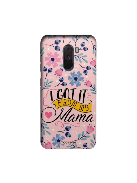 

macmerise Pink & Blue Floral Xiaomi Poco F1 Back Case