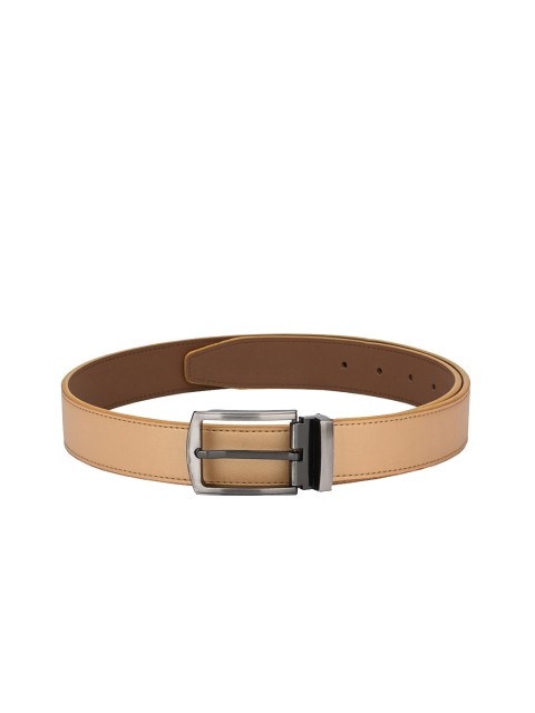 

Calvadoss Men Beige Solid Belt
