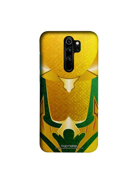 

macmerise Green & Gold-Toned Suit up Aquaman Xiaomi Redmi Note 8 Pro Back Cover