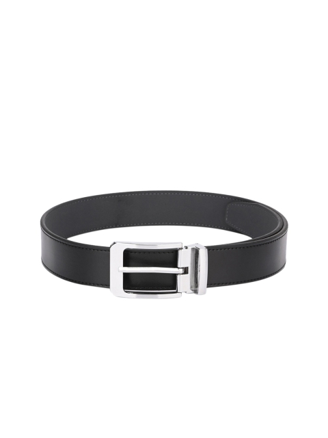 

Calvadoss Men Black Solid Sustainable Belt