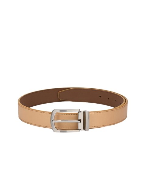 

Calvadoss Men Peach-Coloured Solid Belt