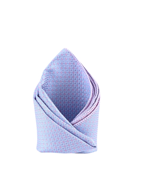 

BuckleUp Men Purple Self-Design Pocket Square
