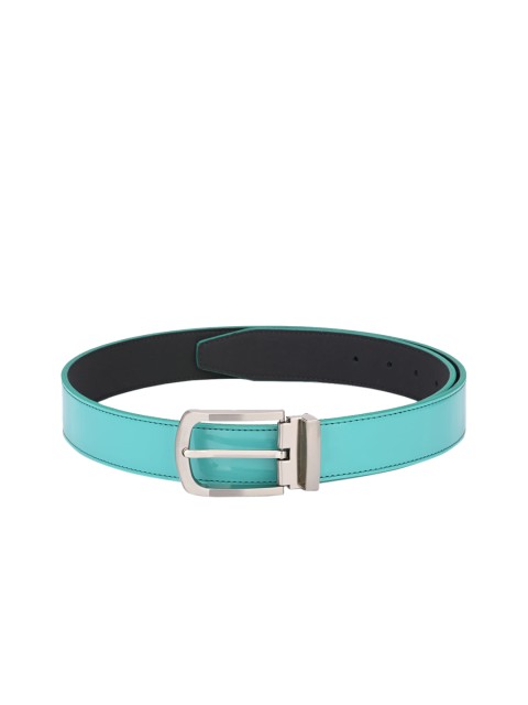 

CALVADOSS Men Green Solid Belt