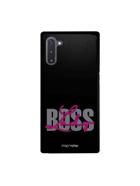 

macmerise Black & Pink Boss Lady Bold Samsung Galaxy Note 10 Back Case