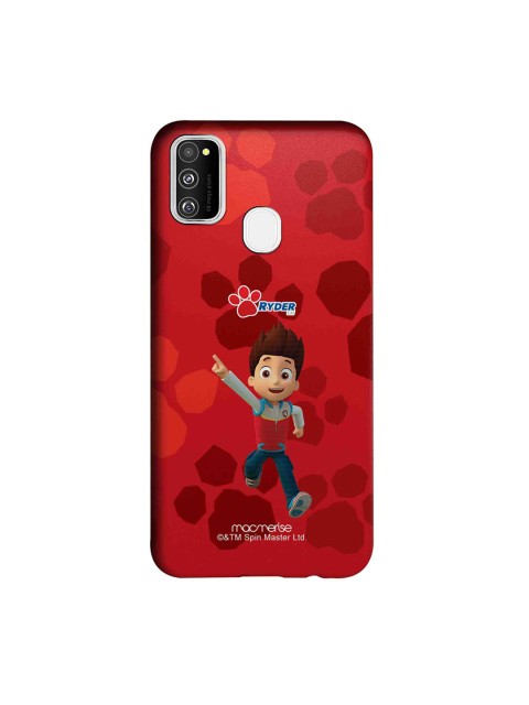 

macmerise Red & Blue Cartoon Characters Ryder Paw Patrol Samsung Galaxy M30s Back Case