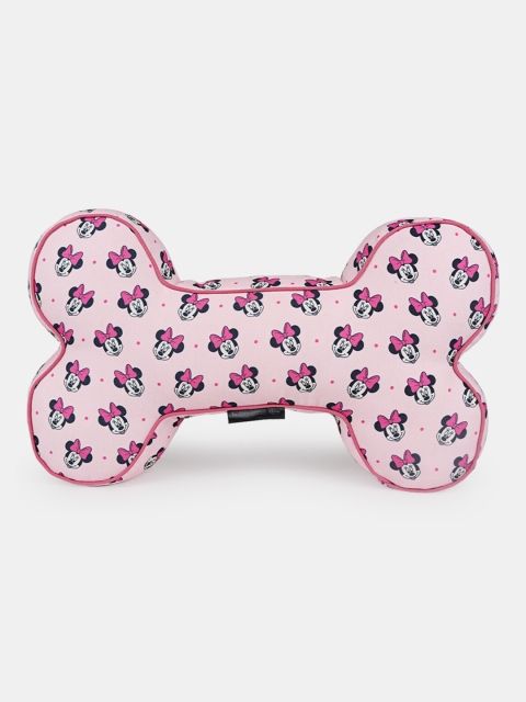 

Heads Up For Tails x Disney Pink Minnie Mouse Printed Plush Bone Pet Cushion