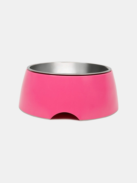

HUFT Toothsome Meal Dog Food Bowl, Pink