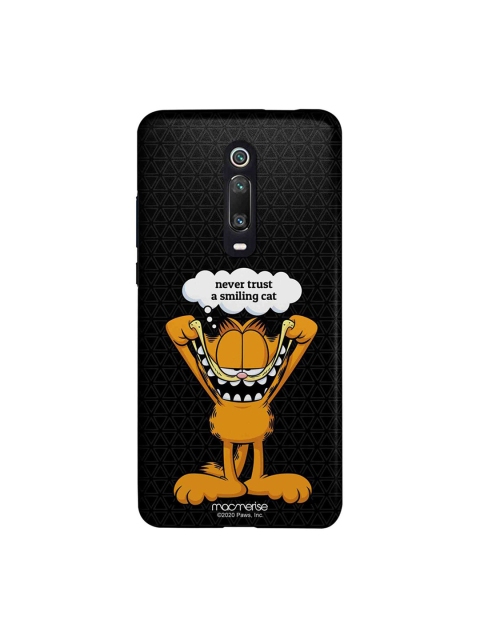 

macmerise Balck & Orange Cartoon Characters Smiling Garfield Xiaomi Redmi K20 Pro Back Case, Black