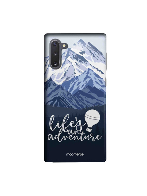 

macmerise Blue & Grey Life An Adventure Samsung Galaxy Note 10 Case