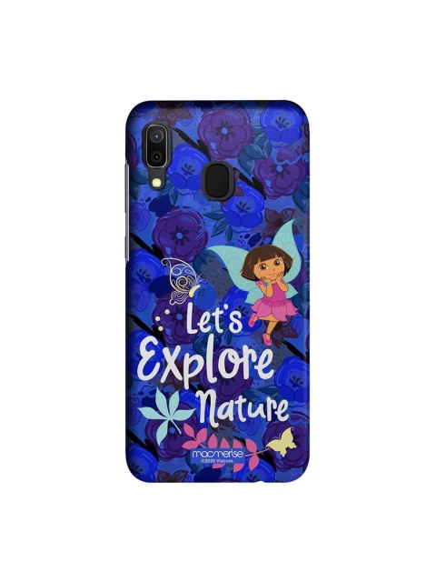 

macmerise Blue & White Explore With Dora Samsung Galaxy A30 Back Case