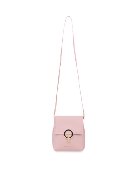 

Addons Pink Solid Sling Bag