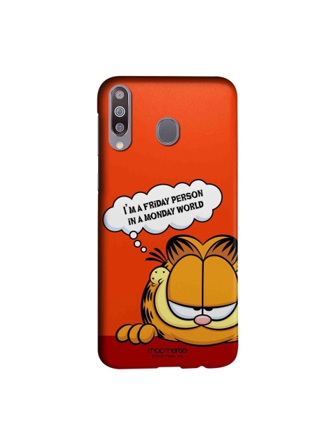 

macmerise Orange & White Friday Garfield Samsung Galaxy M30 Case