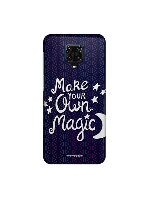 

macmerise Blue & White Make Your Magic Xiaomi Redmi Note 9 Pro Max Case