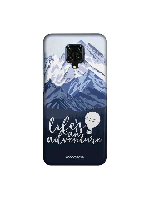 

macmerise Blue & White Macmerise Illustrations Lifes An Adventure Xiaomi Redmi Note 9 Pro Max Back Case