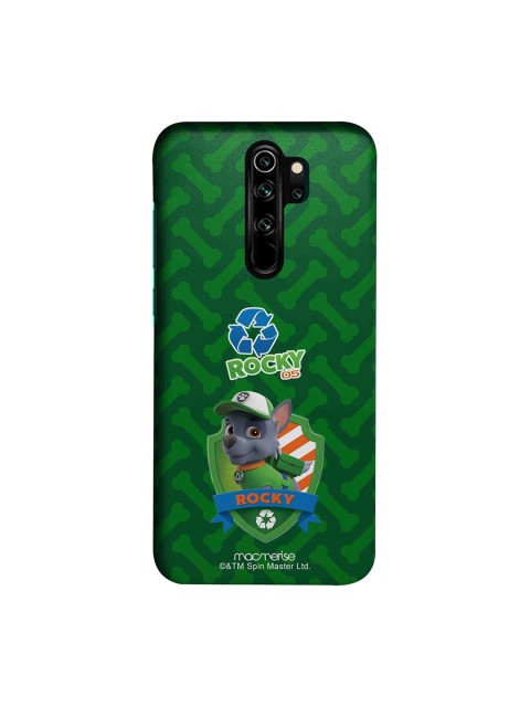

macmerise Green & Blue Rocky Paw Patrol Xiaomi Redmi Note 8 Pro Back Cover