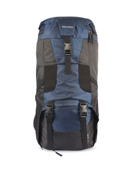 

NOVEX Blue & Black Solid 50Litres Rucksack