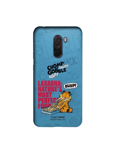 

macmerise Blue & Pink Perfect Food Xiaomi Poco F1 Garfield Back Case