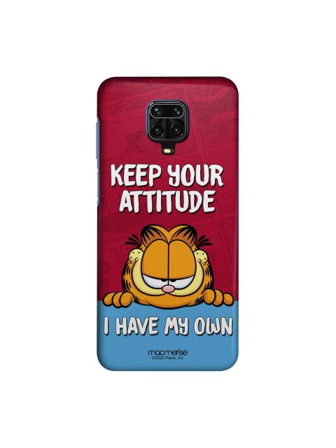 

macmerise Red & Blue Cartoon Characters Attitude Garfield Xiaomi Redmi Note 9 Pro Max Back Case