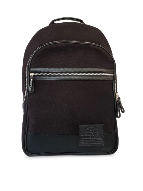 

NAPPADORI Unisex Alps Black Canvas Backpack