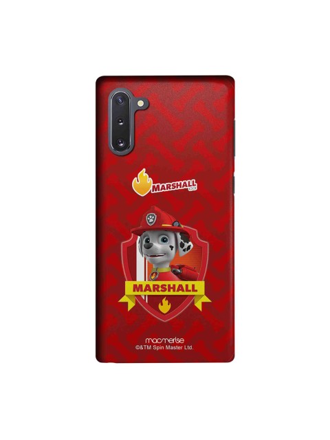 

macmerise Red & Yellow Marshall Paw Patrol Samsung Galaxy Note 10 Back Case