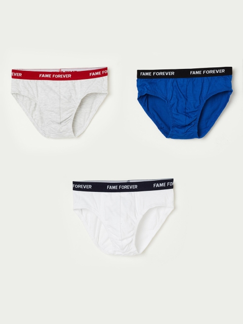 

Fame Forever by Lifestyle Boys Pack Of 4 Assorted Basic Briefs 8903738165350