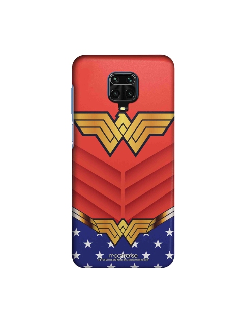 

macmerise Red & Blue Suit up Wonder Woman Xiaomi Redmi Note 9 Pro Back Cover