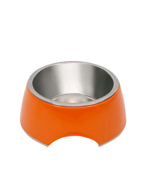

Heads Up For Tails Orange Toothsome Meal Dog Food Bowl