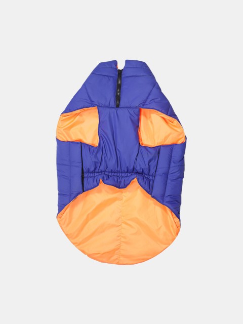 

HUFT Cozy Pupper Reversible Dog Jacket - Blue/Orange