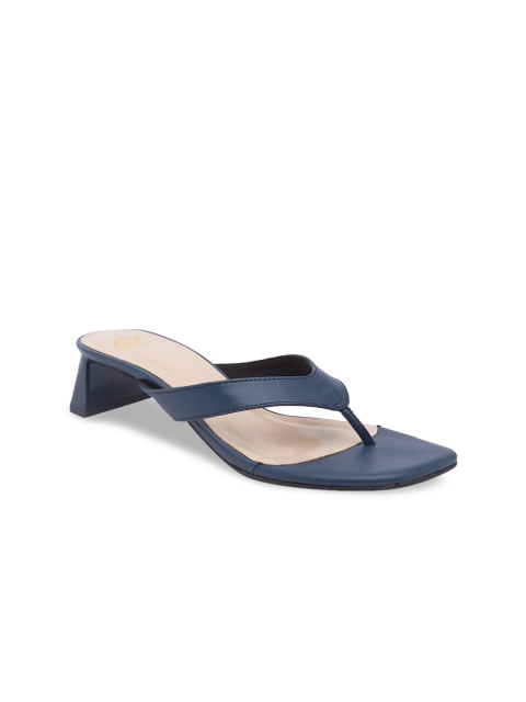 

Sole To Soul Women Blue Solid Sandals
