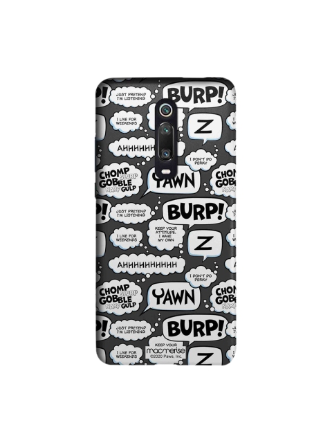 

macmerise Black & White Moods Of Garfield Printed Xiaomi Redmi K20 Pro Back Case