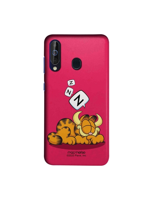 

macmerise Pink & Orange Garfield Sleepy Devil Samsung Galaxy M40 Case