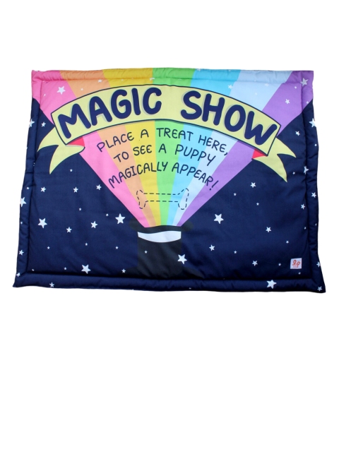 

LANA PAWS Navy Blue Magic Show Lounge & Travel Large Dog Mat