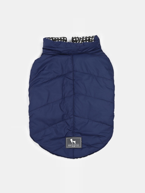 

HUFT Unisex Blue Solid Cozy Pupper Dog Jacket