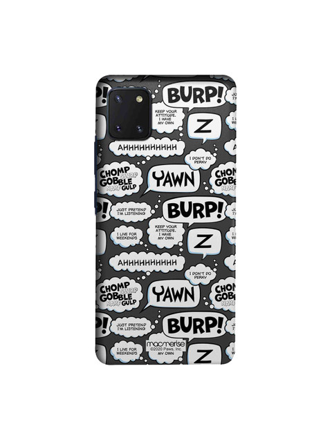 

macmerise Grey & White Moods Of Garfield Samsung Galaxy Note 10 Lite Case
