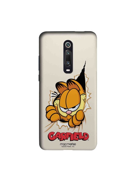 

macmerise White & Brown Here's Garfield Xiaomi Redmi K20 Pro Back Case
