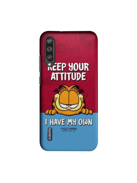 

macmerise Maroon & Blue Attitude Garfield Xiaomi Mi A3 Case