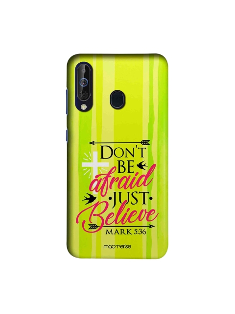 

macmerise Green & Red Macmerise Illustrations Just Believe Samsung Galaxy M40