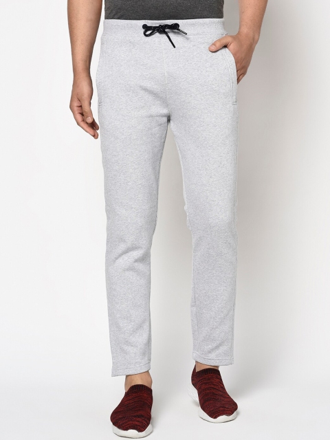 

Octave Men Grey Melange Solid Track Pants