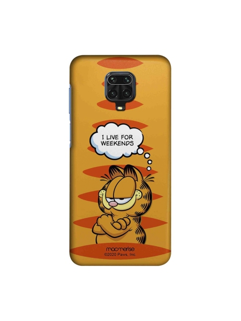 

macmerise Orange & Yellow Living for Weekends Xiaomi Redmi Note 9 Pro Back Cover