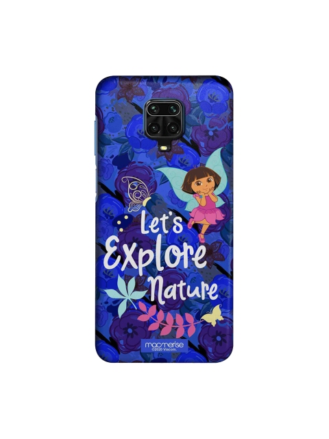

macmerise Blue & White Explore With Dora Xiaomi Redmi Note 9 Pro Max Mobile Case