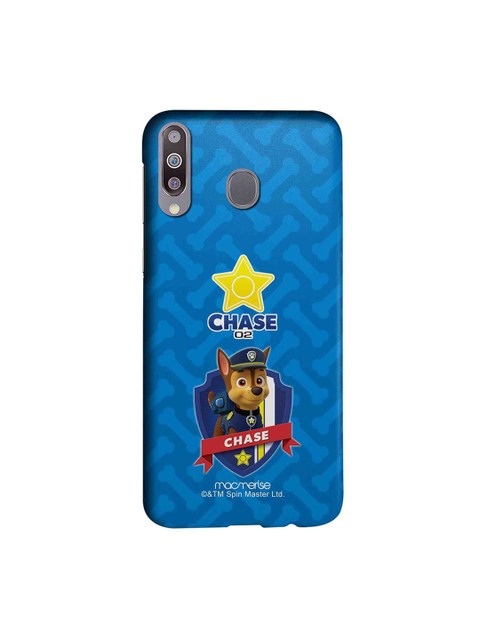 

macmerise Blue & Yellow Cartoon Characters Chase Paw Patrol Samsung Galaxy M30 Mobile Back Case