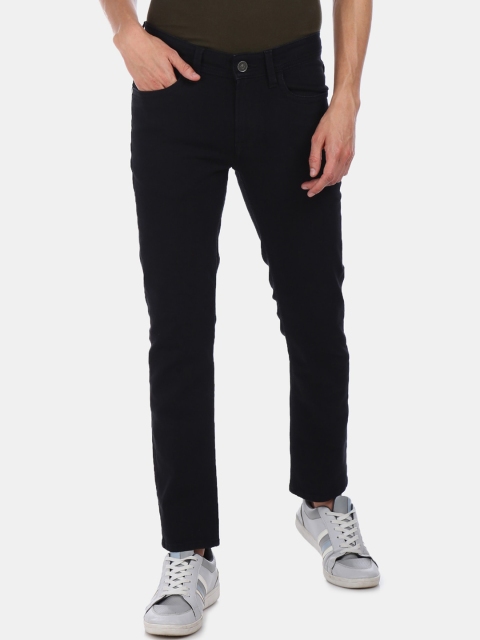 

Colt Men Black Tapered Fit Mid-Rise Clean Look Jeans