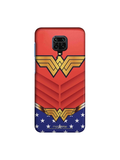 

macmerise Red & Blue DC Comics Suit Up Wonder Woman Xiaomi Redmi Note 9 Pro Case