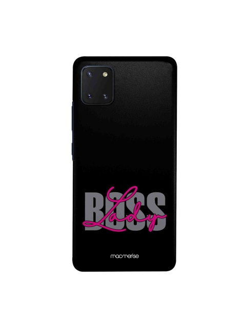 

macmerise Black & Grey Macmerise Illustrations Boss Lady Bold Samsung Galaxy Note10 Lite Back Case