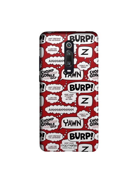 

macmerise Red & White Moods Of Garfield Xiaomi Redmi K20 Pro Back Case