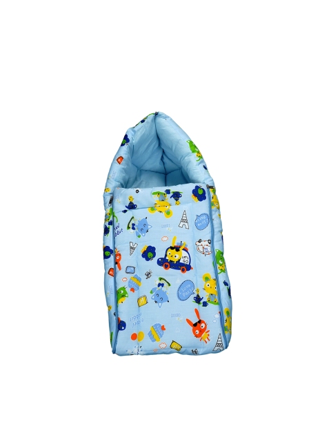 

mittenbooty Infants Blue Printed Baby Sleeping Bag