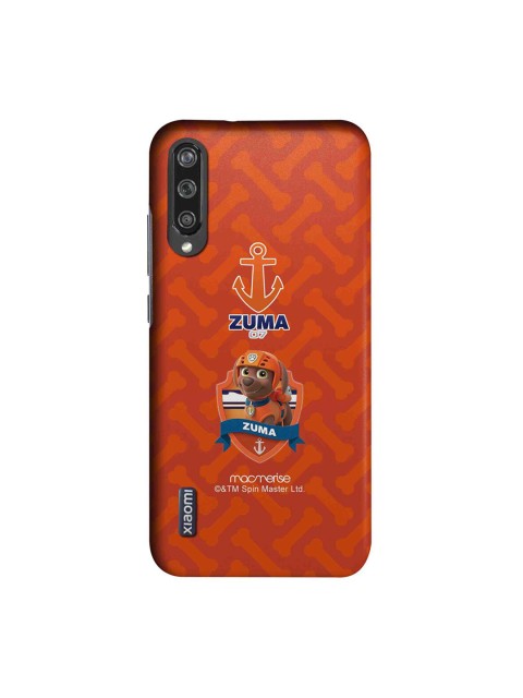 macmerise Rust Red & Blue Zuma PawPatrol Xiaomi Mi A3 Back Case